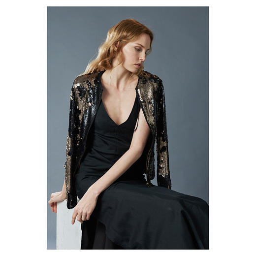 CG｜Sequin Biker Jacket [亮片夹克外套] 商品图3