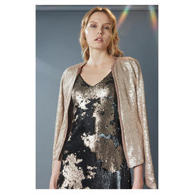 CG｜Sequin Biker Jacket [亮片夹克外套]