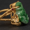 清代翡翠三足蟾戒指 商品缩略图6