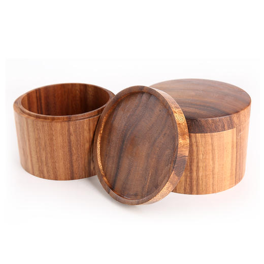 黄心楠直筒棋罐 商品图4