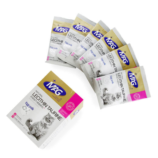 【MAG卵磷脂牛磺酸颗粒猫用20g*6袋】宠物猫咪增强视力 提高免疫力支持繁育心肌功能发育 商品图3