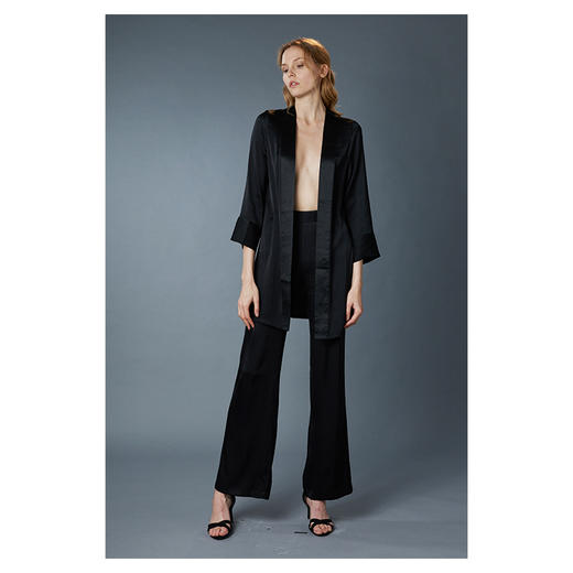 CG｜Jerry Silk Jacket [真丝无扣开衫外套] 商品图0