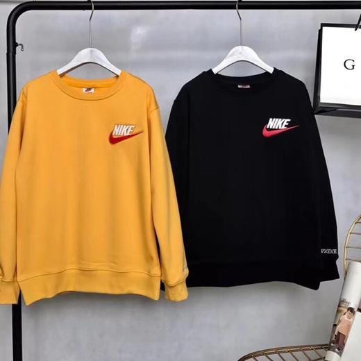 nike联名supreme秋冬加绒卫衣