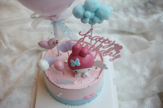 女孩款 粉粉少女心美乐蒂 蓝粉色系 气球 商品图1