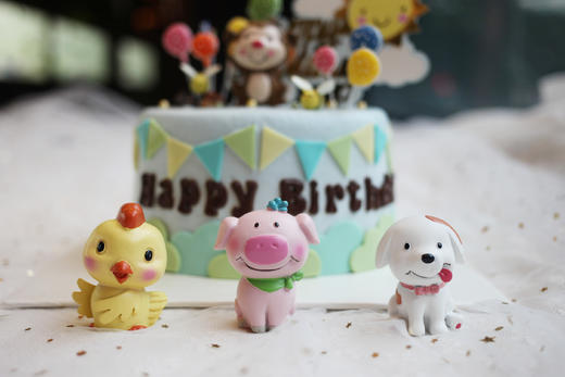 卡通主题款 十二生肖 男孩女孩造型蛋糕 商品图3
