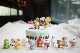 卡通主题款 十二生肖 男孩女孩造型蛋糕