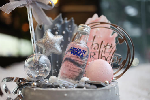 女士款 绝对伏特加 灰粉色系 商品图2