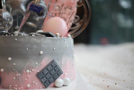 女士款 绝对伏特加 灰粉色系 商品图1