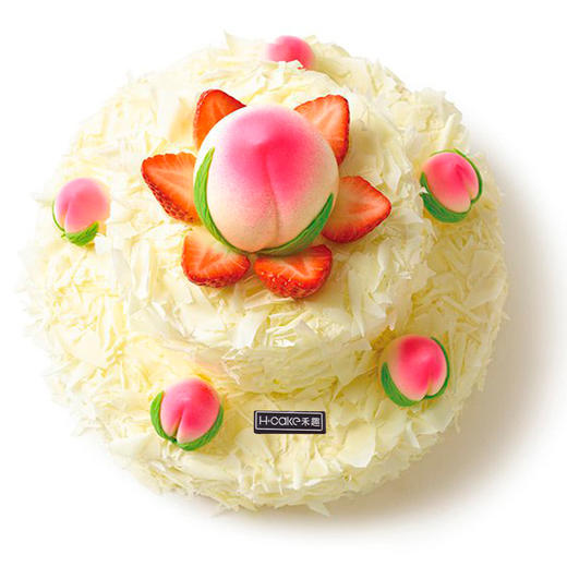 六合寿桃 l 祝寿专款蛋糕 商品图1