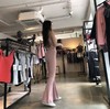 开背喇叭连衣裤含胸垫 FLARED JUMPSUIT 商品缩略图1