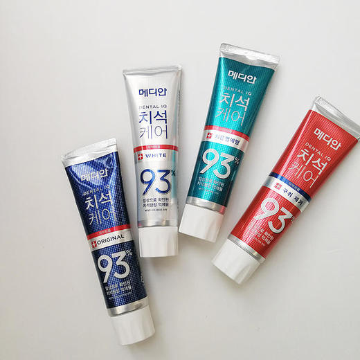 【现货】【86牙膏升级版】爱茉莉MEDIAN麦迪安93去牙垢牙渍亮白防蛀牙膏120g 商品图0