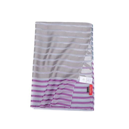 TINO COSMA  意大利横条纹真丝丝巾围巾 商品图2
