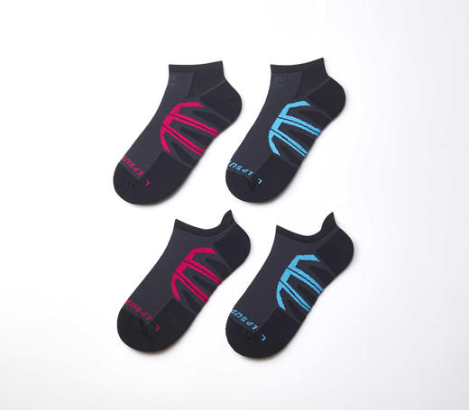 LP 针织运动袜 越野马拉松跑步健身足球长袜 透气防滑加厚短袜 商品图6