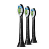 飞利浦Philips电动牙刷头 钻石亮白型  标准三支装HX6063/96黑色 商品缩略图0
