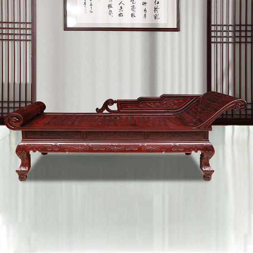 东非黑黄檀贵妃床东阳康华红木