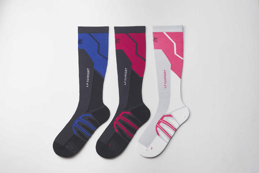 LP 针织运动袜 越野马拉松跑步健身足球长袜 透气防滑加厚短袜 商品图3