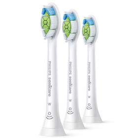【品牌直发】飞利浦Philips电动牙刷头 钻石亮白型 标准三支装HX6063/67白色