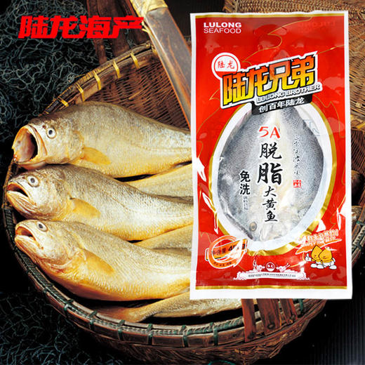 5179陆龙兄弟450g 5A脱脂大黄鱼 商品图0