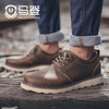 男鞋冬季2018新款男士大头休闲皮鞋韩版潮流英伦低帮工装马丁靴潮 商品缩略图3
