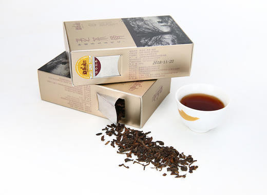 勐乐山和颐（老茶骨）熟茶400g 商品图2