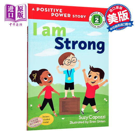【中商原版】正能力小故事2级 我很强壮 英文原版 I Am Strong (A Positive Power Story) 分级读物 3-6岁 贴纸书 商品图0