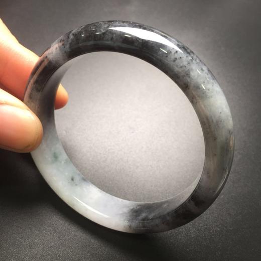 翡翠乌鸡种手镯