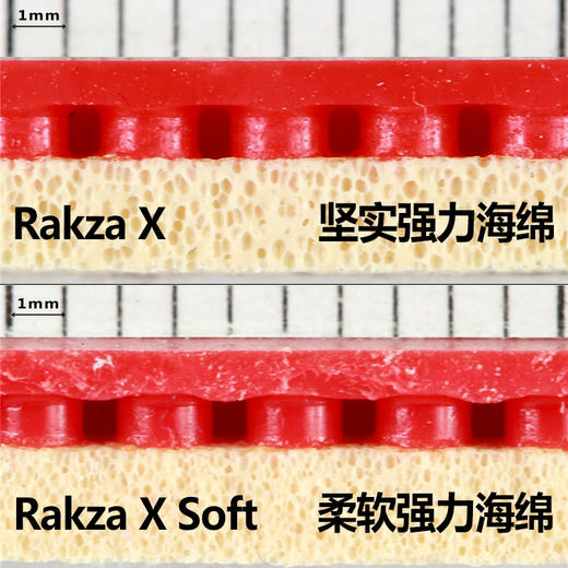 YASAKA亚萨卡 RKX   RAKZA X SOFT 德系蛋糕 乒乓球反胶套胶 国球汇 商品图3