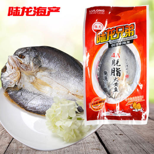 5088陆龙兄弟400g 4A脱脂大黄鱼 商品图0