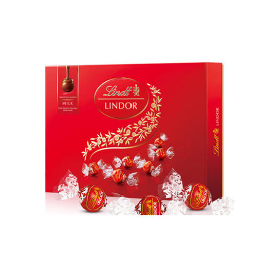瑞士莲软心牛奶巧克力 - 14粒装礼盒168g 商品图0