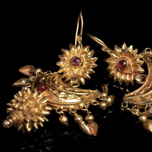 西亚高古原装金耳环 商品图2