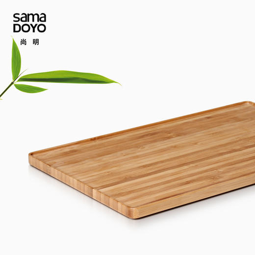 尚明木工功夫茶具防水茶盘单层茶托茶盘台托盘楠竹制高端茶具茶托 商品图2