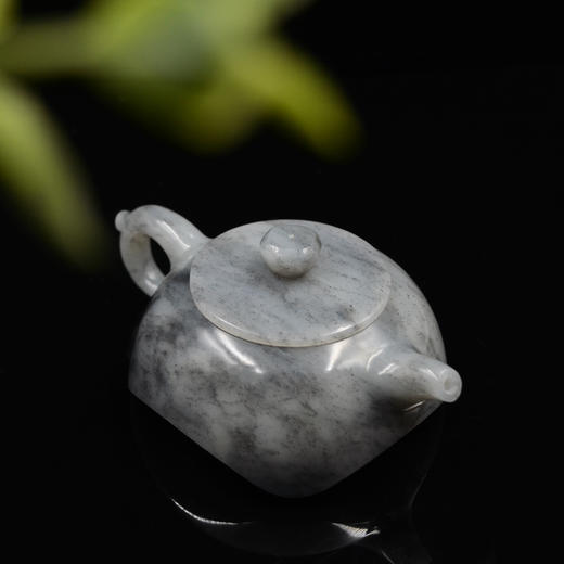 和田玉（青花）玉壶--方旋壶（宋鸣放6657）213.71g 商品图3