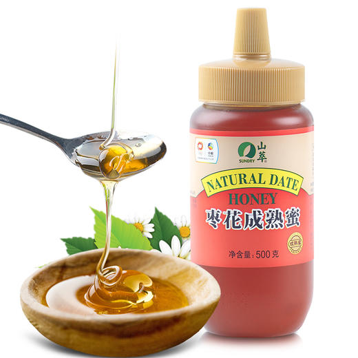 中粮山萃枣花成熟蜜500g 商品图1