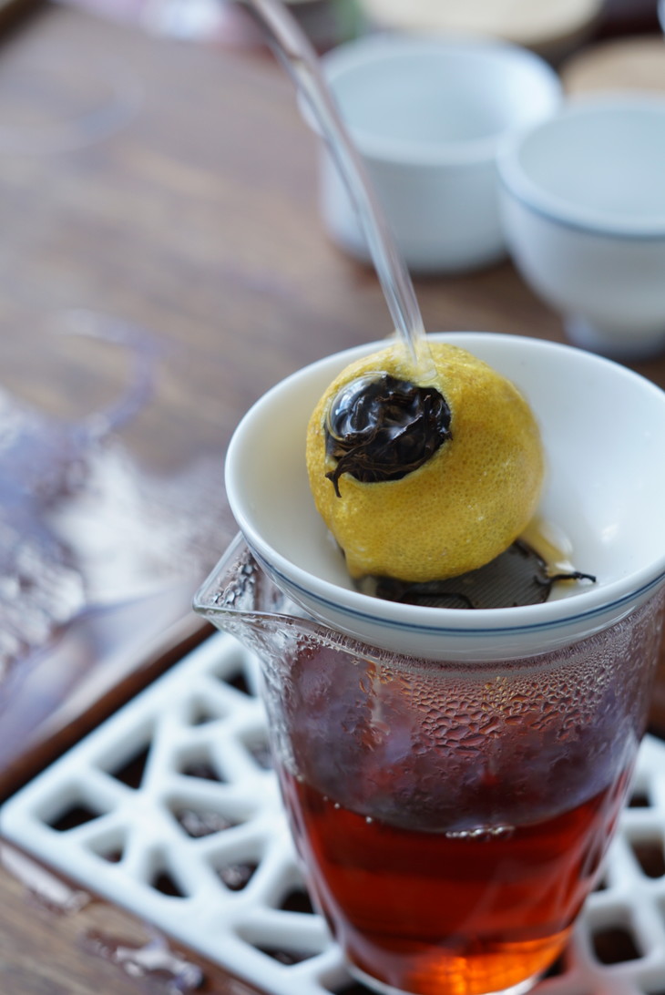 大理仓【小柠红】进口斯里兰卡柠檬红茶 一粒一泡