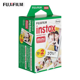 富士instax拍立得相纸（胶片）用于mini7c/7S/8/25/50/70/90/mini9 mini相纸双包装