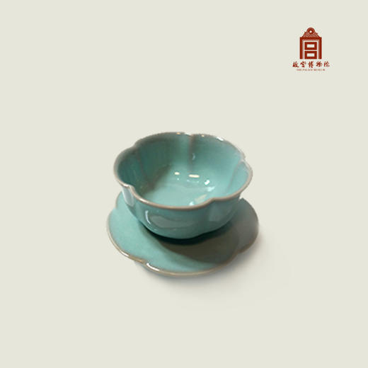 汝窑天青釉·梅花茶盏（不参与满减满赠 ）茶杯 商品图1