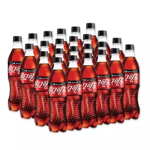 可口可乐零度zero无糖零卡汽水碳酸饮料500ml24瓶新老包装随机发货