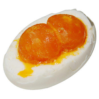 神丹双黄咸鸭蛋真空装熟咸蛋65g8枚装