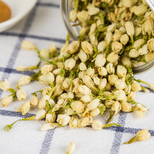 【粮药LY】 花茶 花草茶 茶叶 茉莉花茶 茉莉花苞养生茶 40g/罐 商品图4