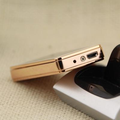 【打火机】玫瑰金XF-106迷你USB创意充电点烟器下滑打火机男士礼品 商品图0