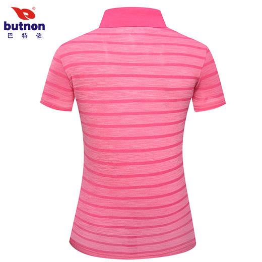 8160巴特侬 夏季新款女运动短袖T恤休闲POLO衫反领短袖 商品图2