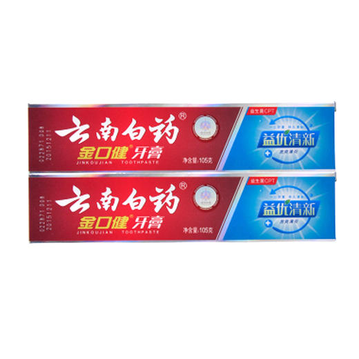 金口健牙膏益优清新激爽薄荷105g 商品图0