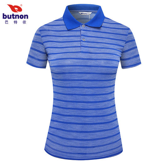 8160巴特侬 夏季新款女运动短袖T恤休闲POLO衫反领短袖 商品图4