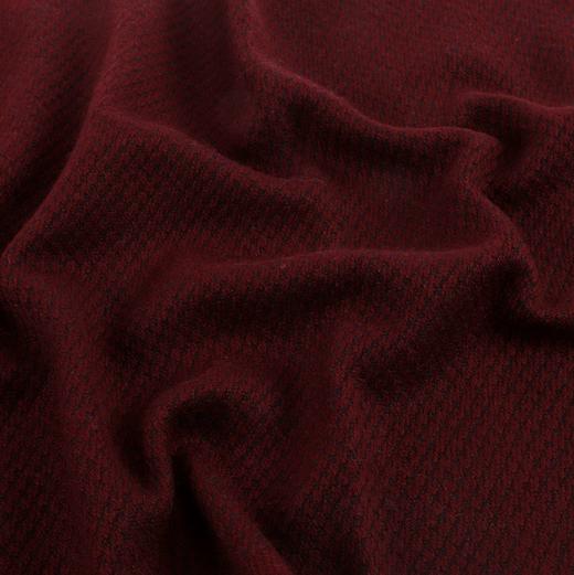 秋冬精纺纯色暗纹羊绒羊毛双面围巾 KFW1503003 商品图11
