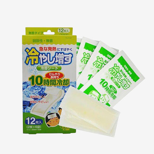 日本冰佳 儿童款凉爽降温贴2盒装 商品图0