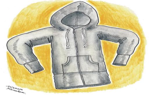 灰色卫衣是第二层肌肤 商品图0