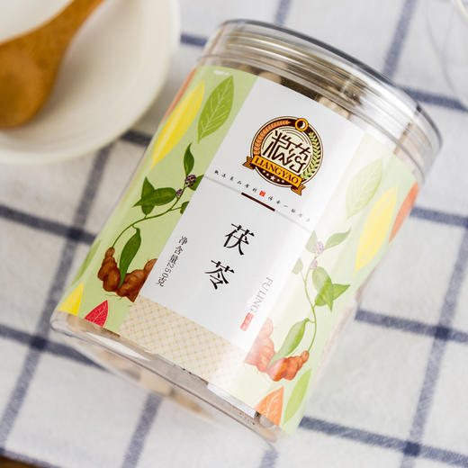 【粮药LY】  茯苓 云南白茯苓块 新货茯苓丁茯苓片 250克罐装RM 商品图1