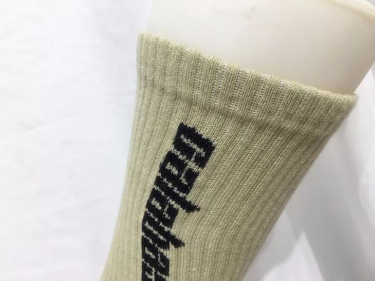 (两双装)侃爷kanye同款袜子 calabasas season socks袜子男女高筒运动