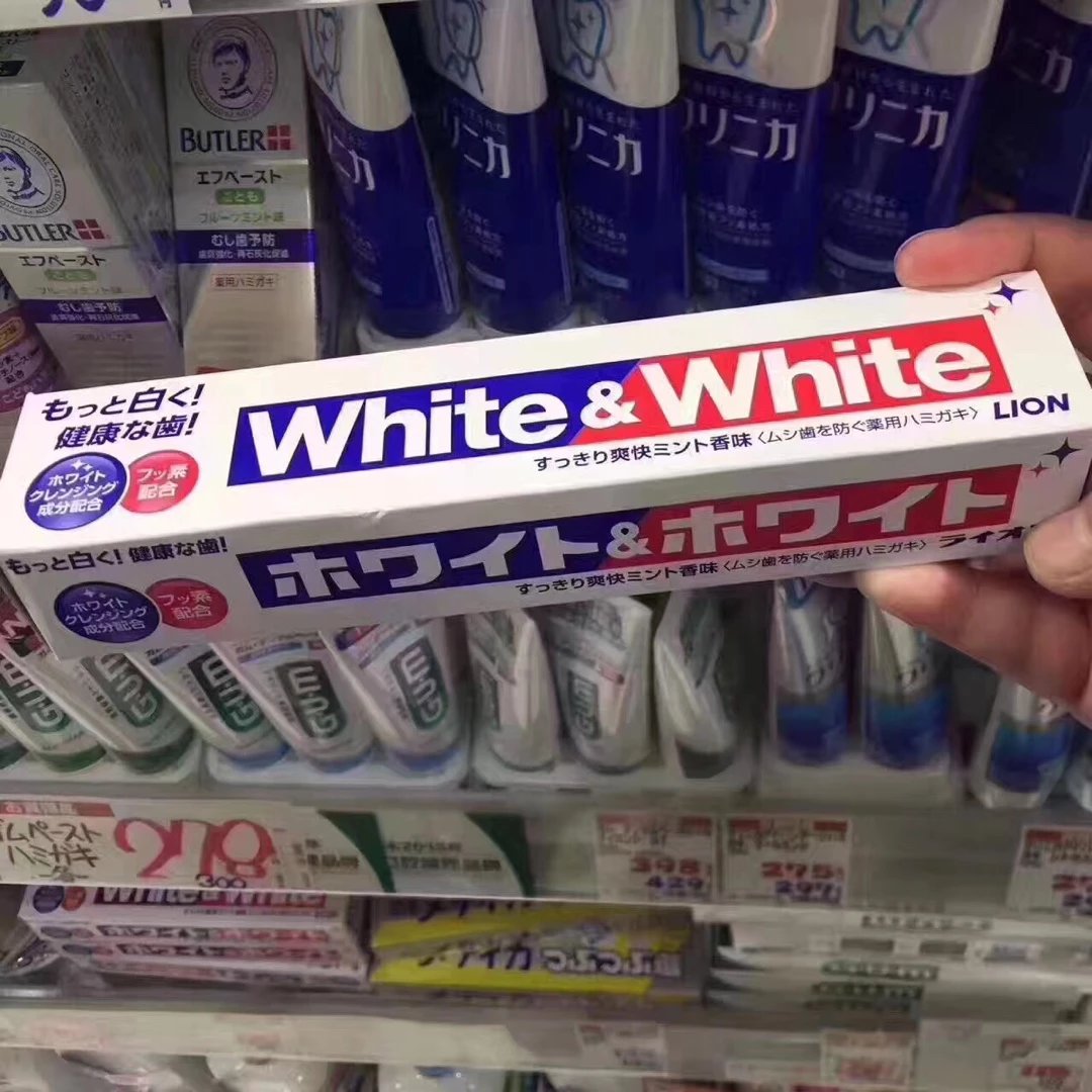 狮王white大白牙膏