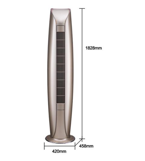 格力gree金贝3匹变频柜机奢华金kfr72lw72578fnhada1a